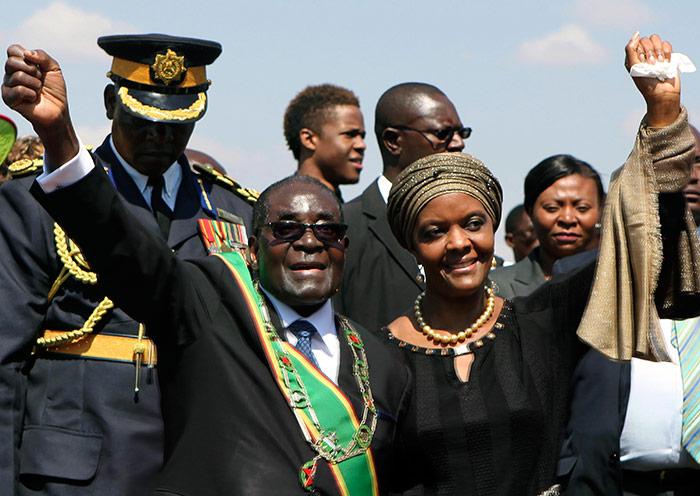 Robert and Grace Mugabe