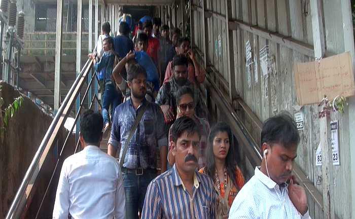 It was this bridge that claimed 23 lives in a stampede on the morning of September 29. Just 30 metres ahead lies another chicken's neck-like narrow pathway, sandwiched between two skyscrapers. Many commuters, apart from widening of the foot over bridge, are also demanding widening of this narrow patch that could prove fatal some day given the circumstances that led to the September 29 stampede.