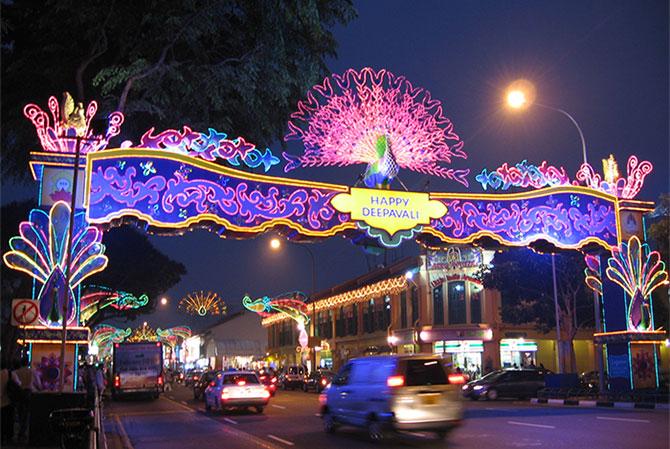 Little India in Singapore