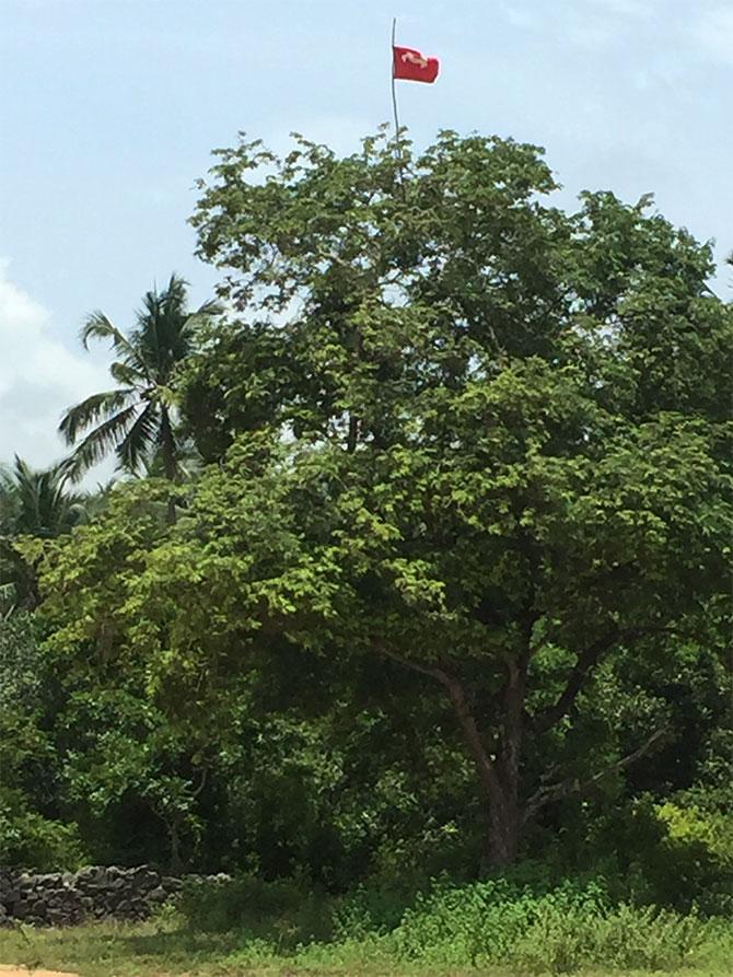 CPI-M Flag in Kerala