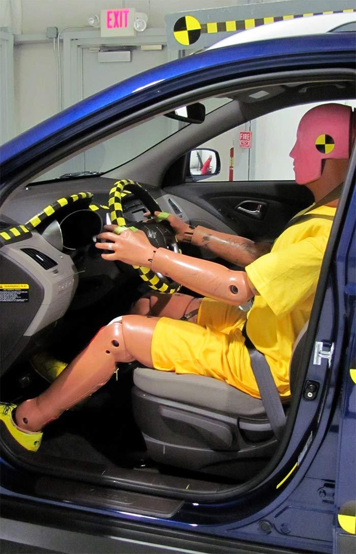 Dummy crash testing. Photo: Brady Holt/Wikimedia Commons