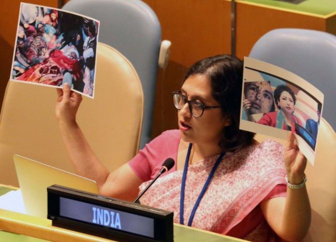 Paulomi Tripathi, Indian diplomat at the Permanent Mission of India to the United Nations