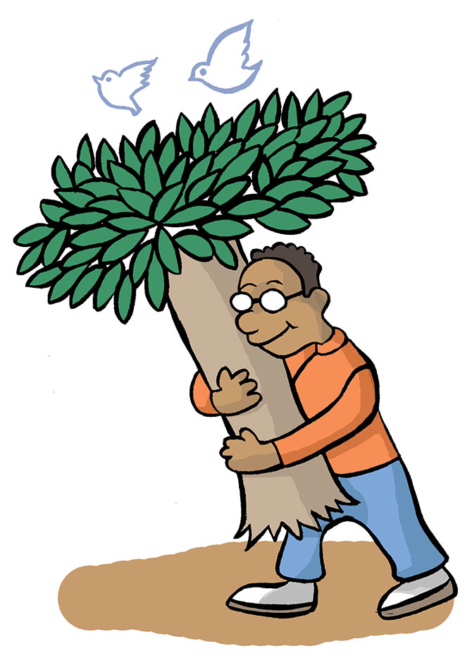 Peddireddi: The tree saver - Rediff.com India News