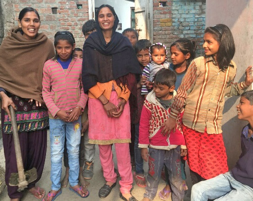 Dalits girls in Saharanpur