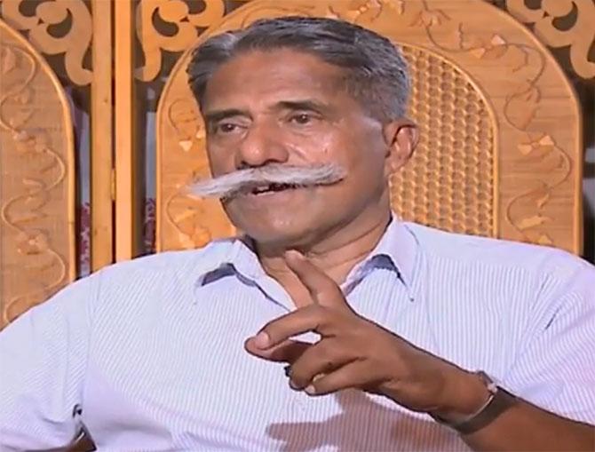 E N Rammohan, IPS. Kind courtesy: Rajya Sabha TV