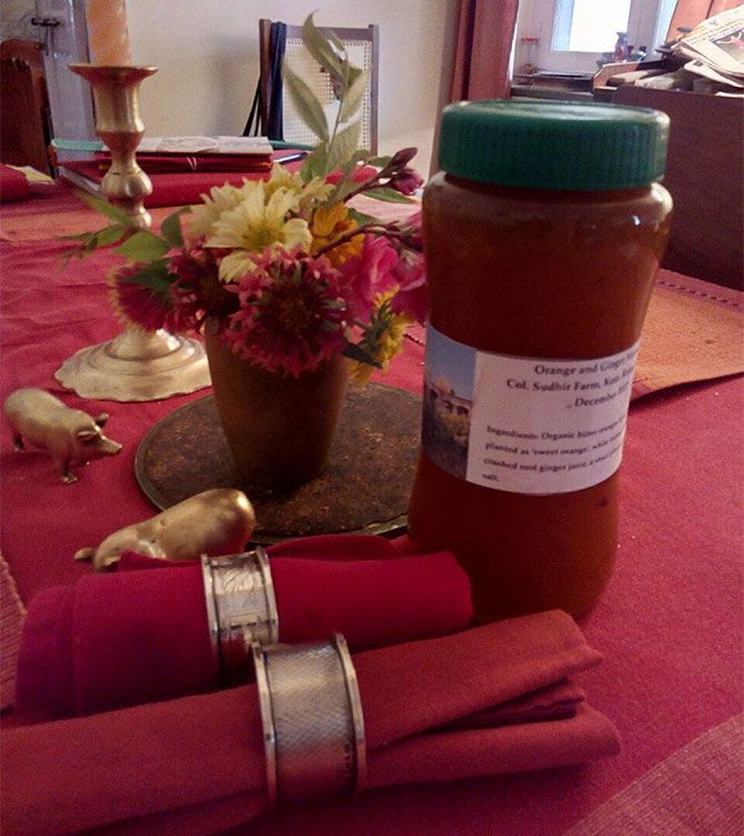 The award-winning marmalade from India on the breakfast table