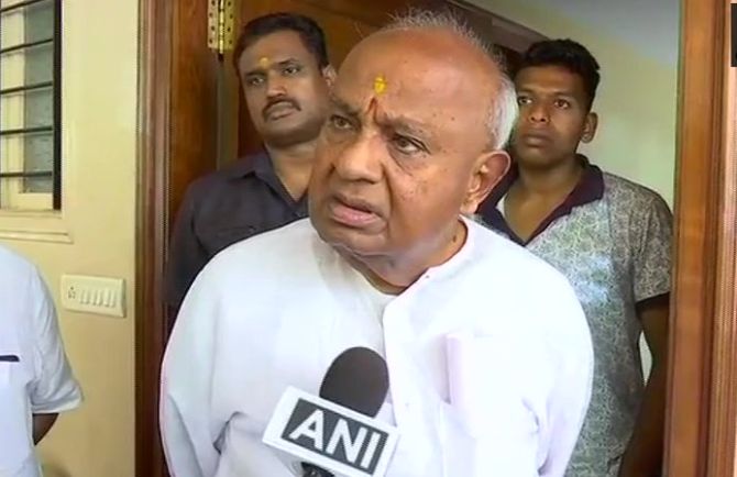 First time as PM, Deve Gowda eyes 2nd entry into RS