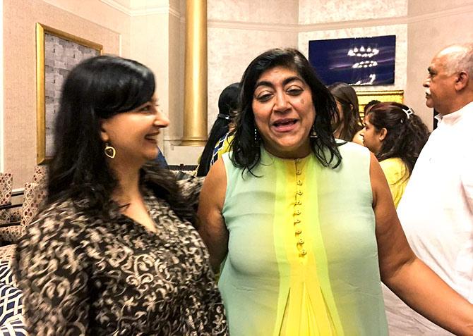 With director Gurinder Chadha