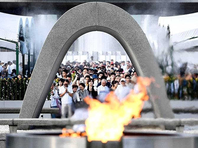 The Hiroshima Peace Memorial 