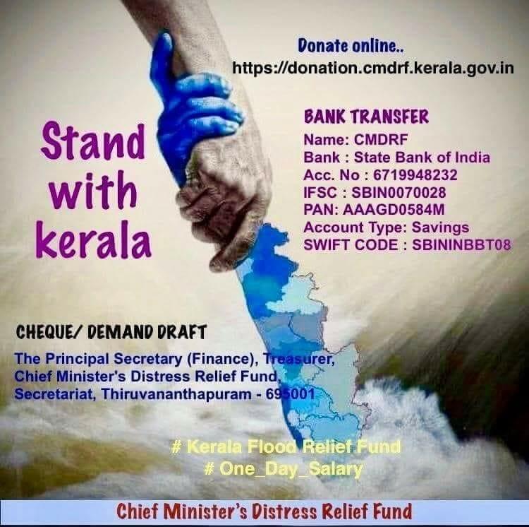 Want To Help In Kerala Flood Relief? Here's How - Rediff.com India News