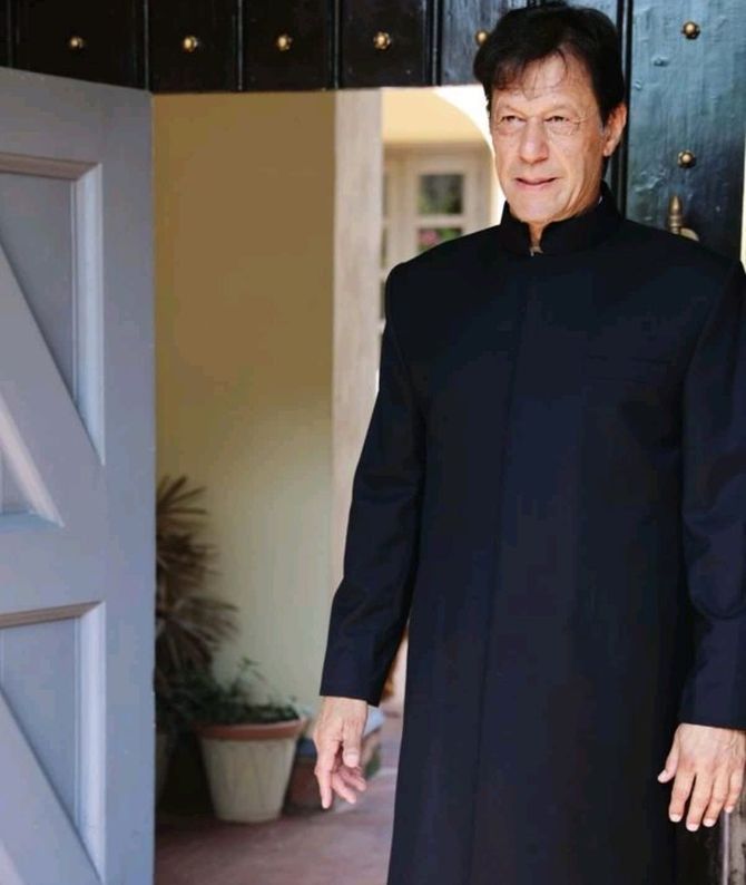 Pakistan's Prime Minister Imran Khan. Photograph: Kind courtesy @PTIofficial/Twitter