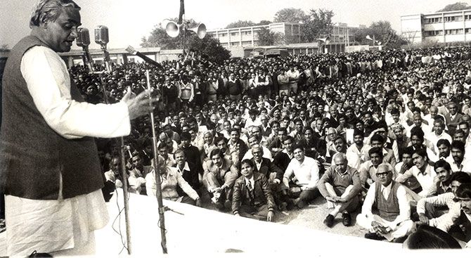 Atal Bihari Vajpayee was unmatched as an orator