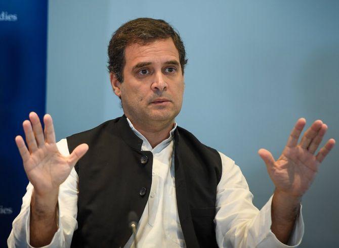 Rahul explains why he won't call RSS 'Sangh Parivar'