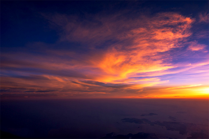 Stunning images from 30,000 feet above the planet - Rediff.com India News