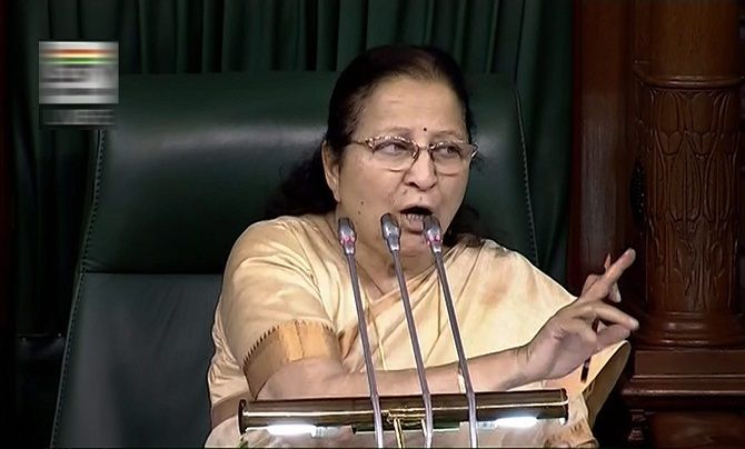 Sumitra Mahajan, Speaker of the 16th Lok Sabha