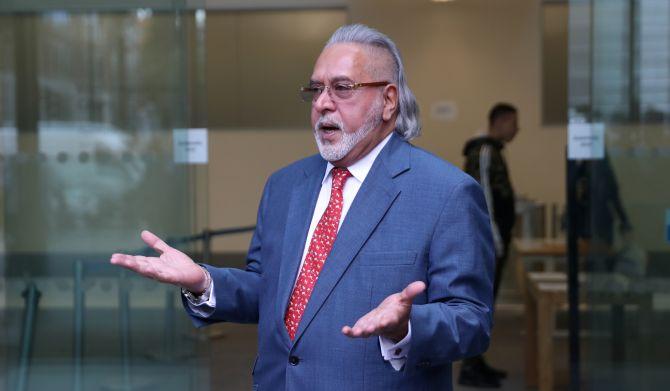 Vijay Mallya leaves the Westminster magistrate's court in London, July 31, 2018. Photograph: Simon Dawson/Reuters