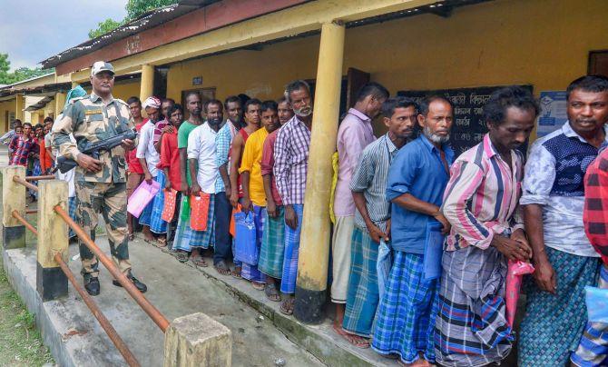 Exclusion from NRC doesn't make one foreigner: Govt