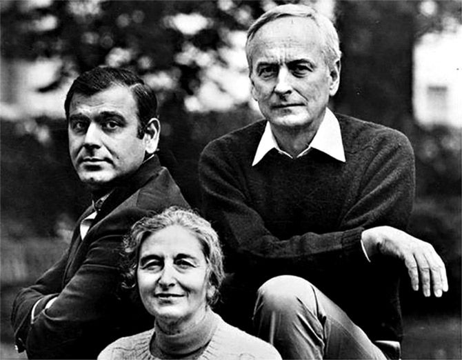 Ismail Merchant, James Ivory and Ruth Prawer Jhabvala collaborated on some of the most beloved films ever made. Photograph: Merchant Ivory Productions/Facebook. 