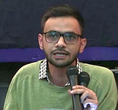 JNU student leader Umar Khalid