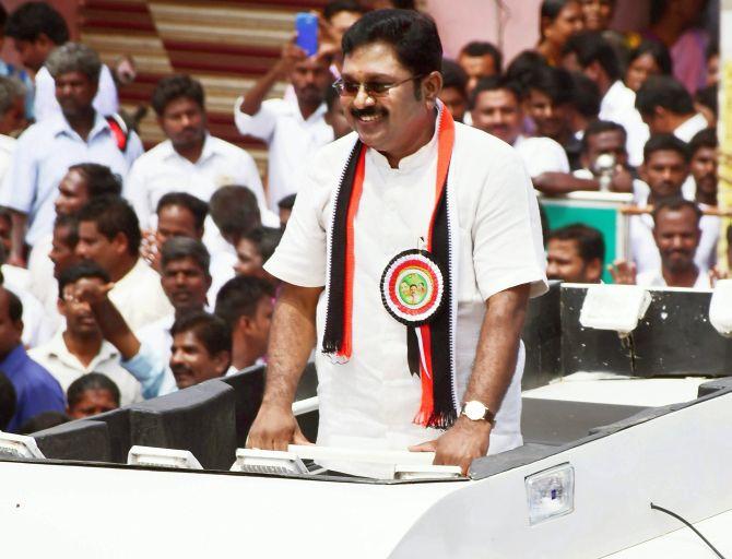 Dinakaran Names His New Party Amma Makkal Munetra Kazhagam Rediff Com India News