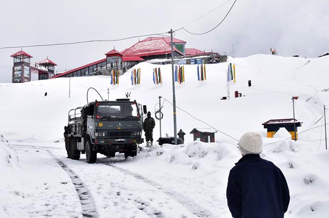 Nathu La mountain pass