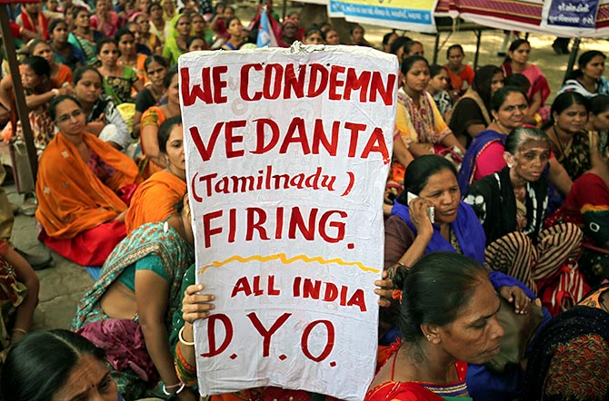 Thoothukudi protest against Sterlite