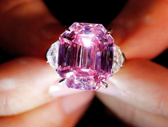 natural take Wind The $50 million pink diamond - Rediff.com India News