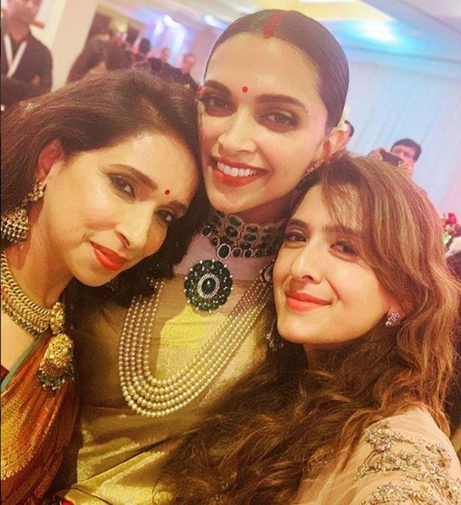 Deepika with her mother Ujjala Padukone