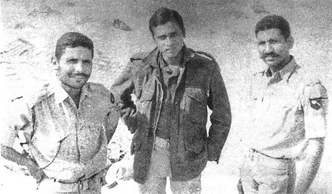 During the Battle of Longewala in '71 war.