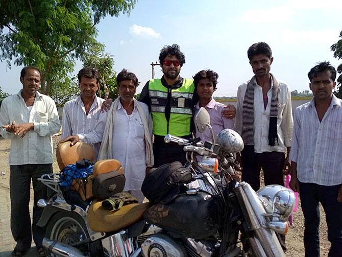 Riding across India for the Armed Forces