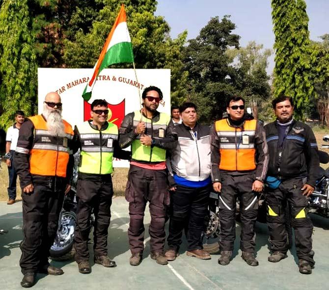 Riding across India for the Armed Forces