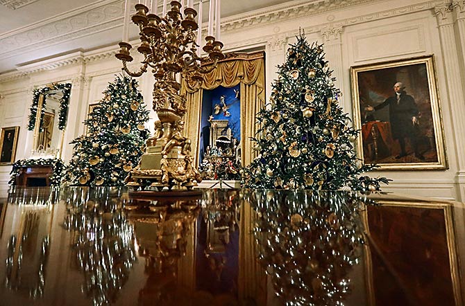 Christmas With The Trumps At The White House Rediff Com