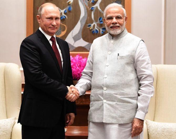 President Putin Invites Modi To Visit Russia