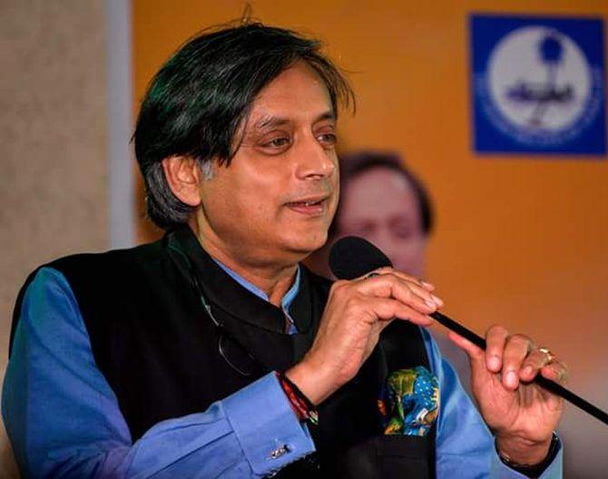 Tharoor, Rajdeep booked for sedition, insulting faith