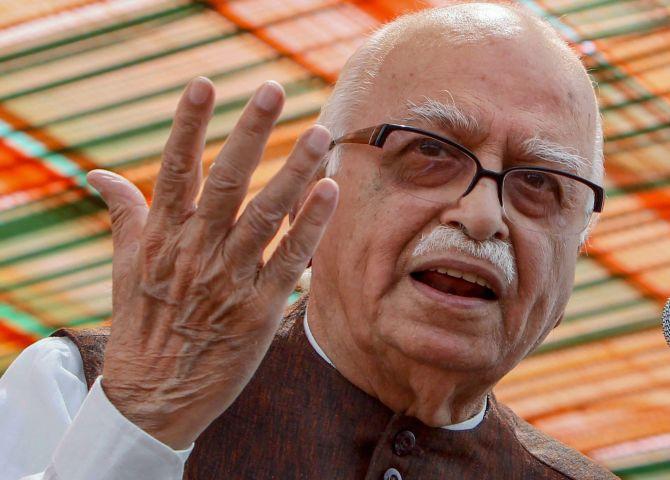 Babri case: Advani deposes online, claims innocence