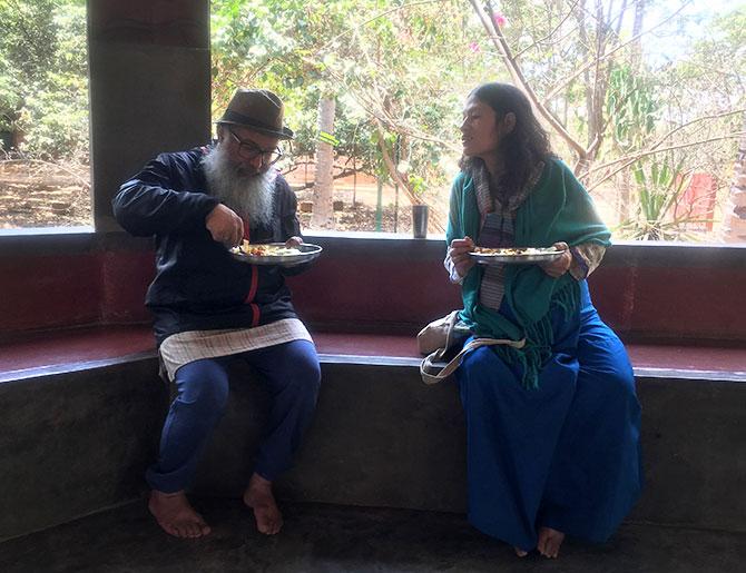 Irom Sharmila and husband Desmond Coutinho