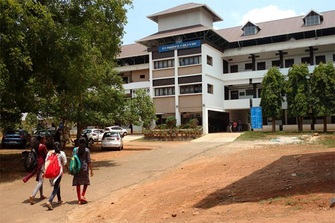 St Mary's College in Sulthan Bathery, Wayanad.