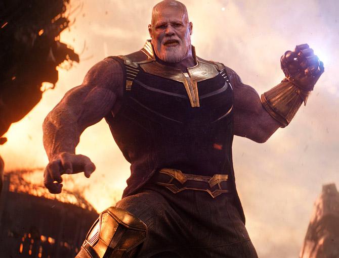 Narendra Modi as Thanos