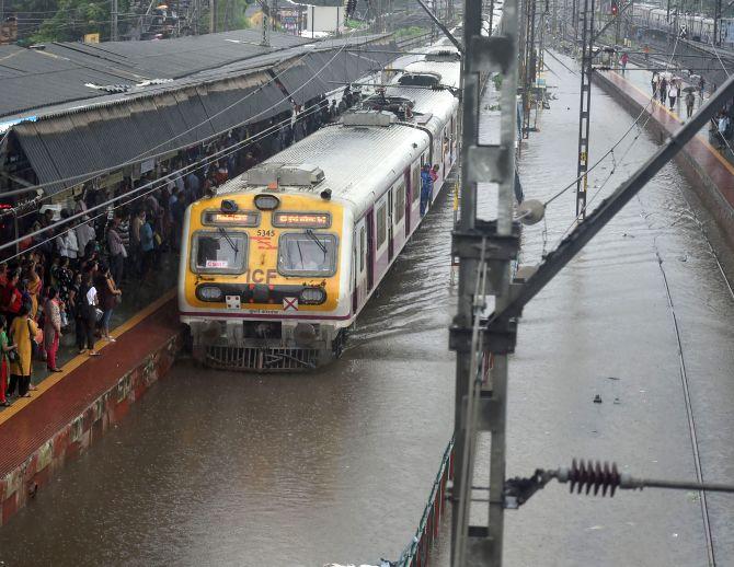 Every year during the rains tracks get flooded