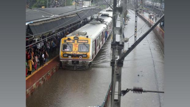 Every year during the rains tracks get flooded