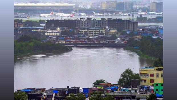A view of the Mithi river in Mumbai/File image