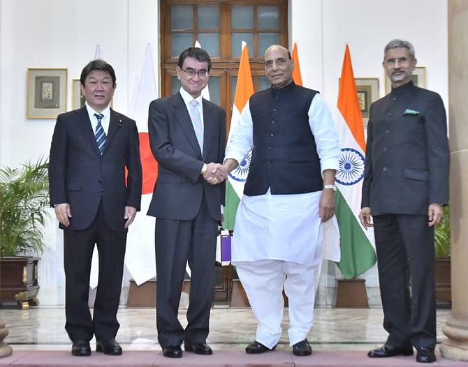 India-Japan 2+2 dialogue: An eyesore for China