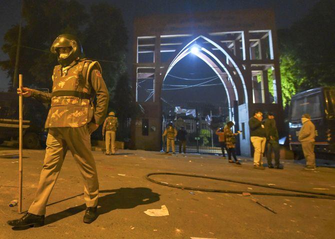 Ex-AMU student leader held for 'anti-CAA violence'