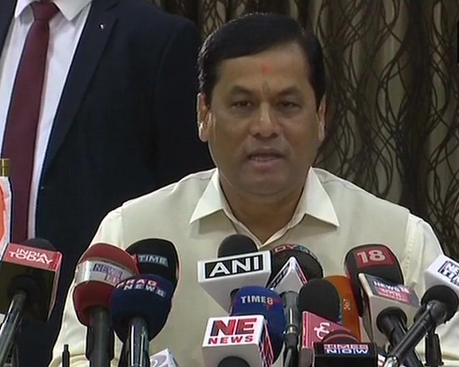 Union Ports, Shipping and Waterways Minister Sarbananda Sonowal