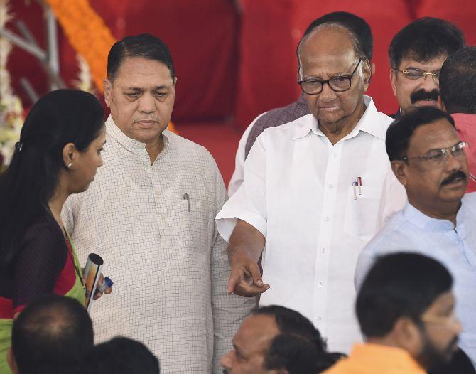 Sharad Pawar. Photograph: Mitesh Bhuvad/PTI Photo