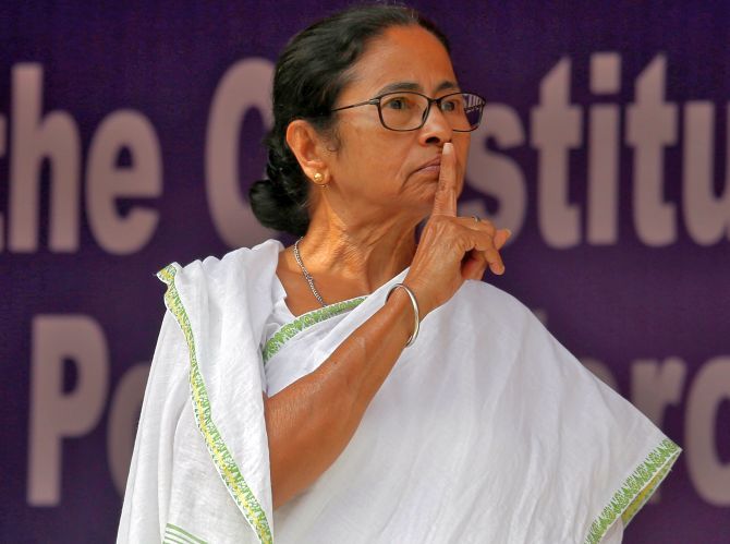 West Bengal Chief Minister Mamata Banerjee. Photograph: Rupak De Chowdhuri/Reuters