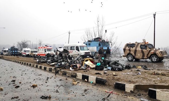 Explosion on CRPF convoy was heard 10 km away