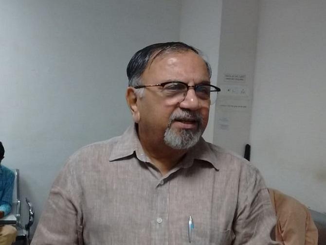 Former chief information commissioner Shailesh Gandhi