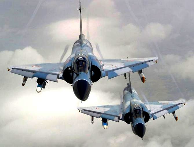 Indian Air Force Mirage 2000 fighters