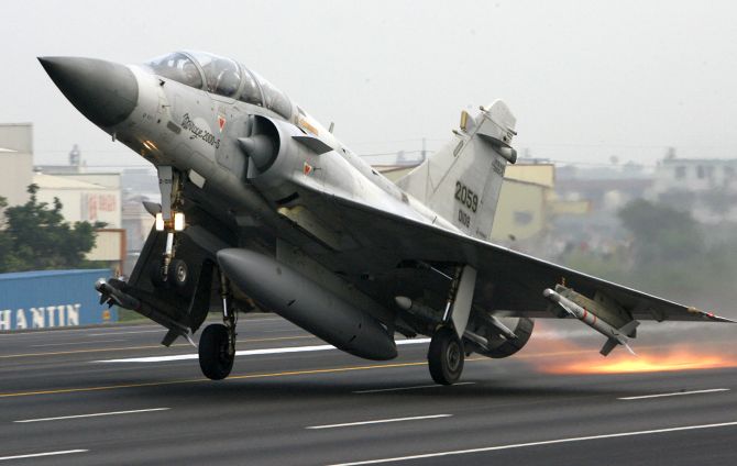 A Mirage fighter jet